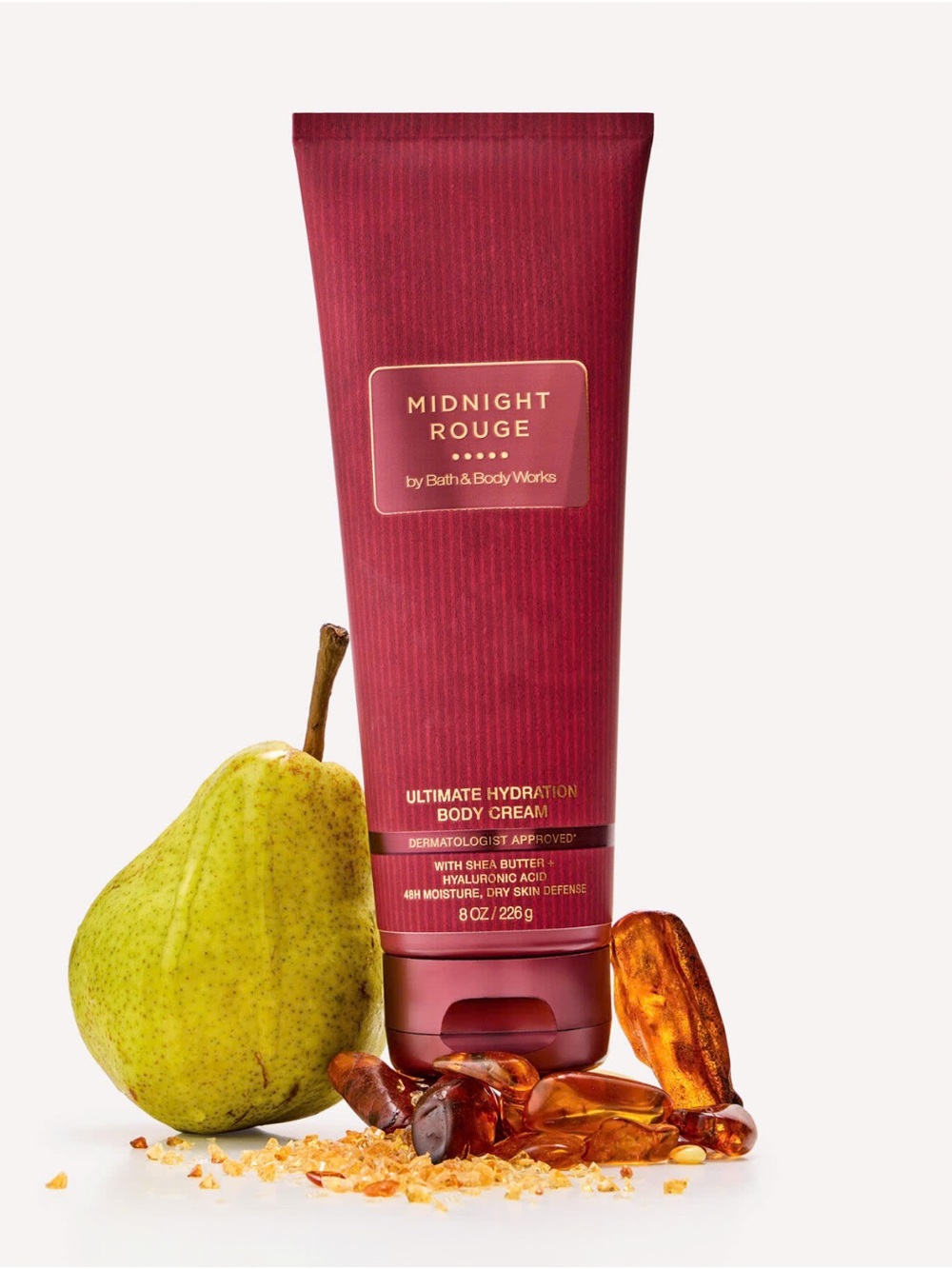 Bath & Body Works Midnight Rouge Body Cream 8oz NEW